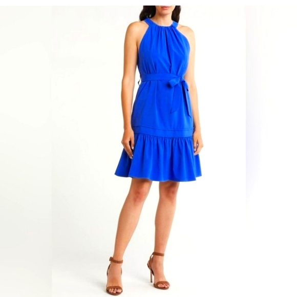 Calvin Klein Blue Women's Dress, Size 8, NWT - Picture 1 of 9